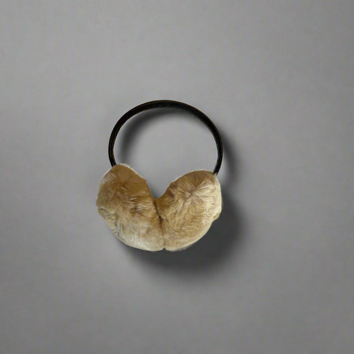 Rabbit Earmuffs Leather Band - Mamma Reykjavík