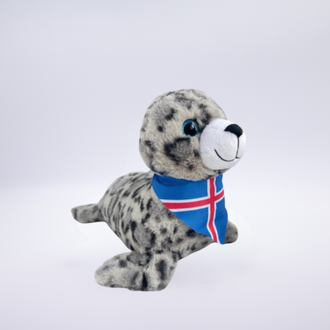 Large Seal Icelandic Flag 25 cm - A Memory From Iceland