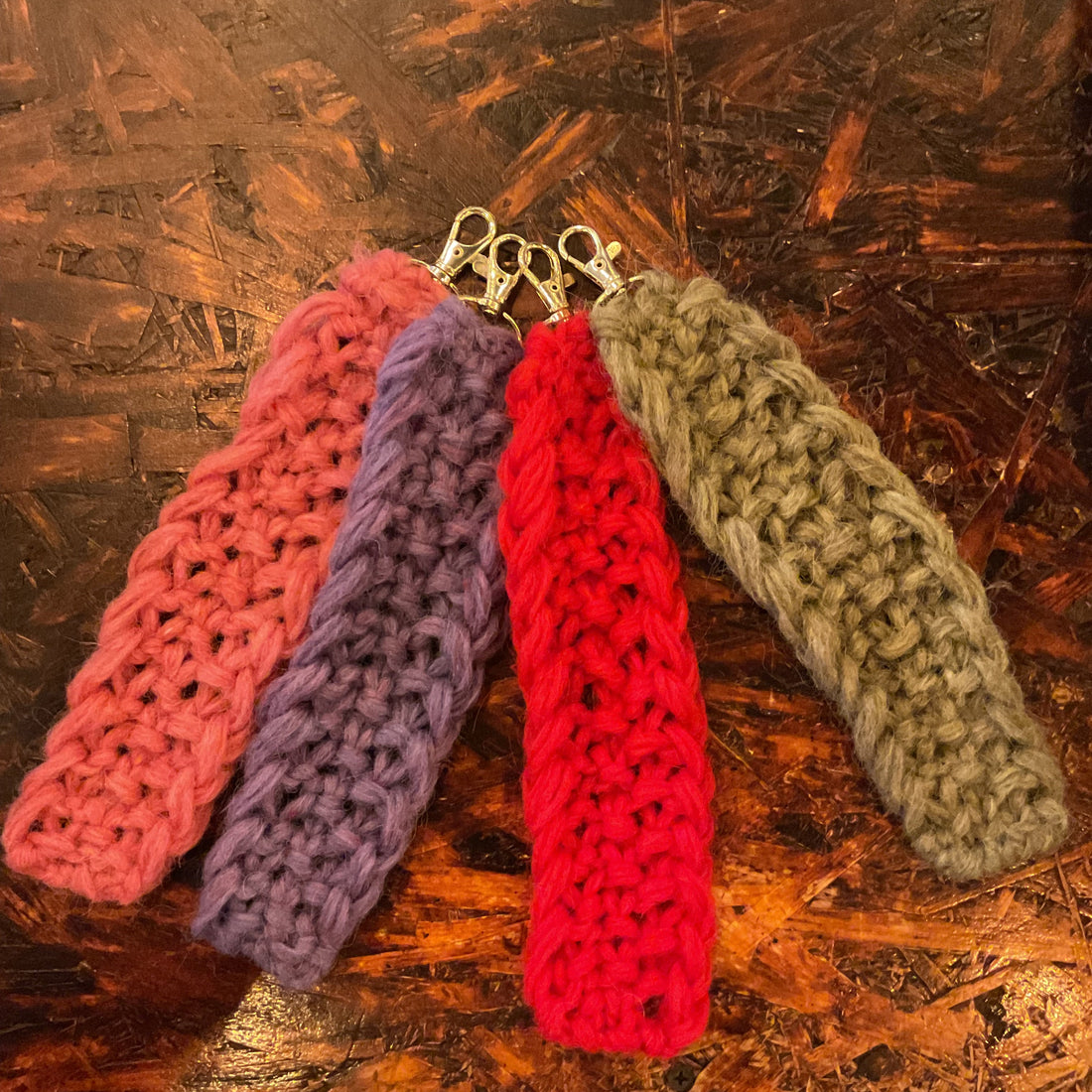 Handknitted Wool Keychain - Mamma Reykjavík