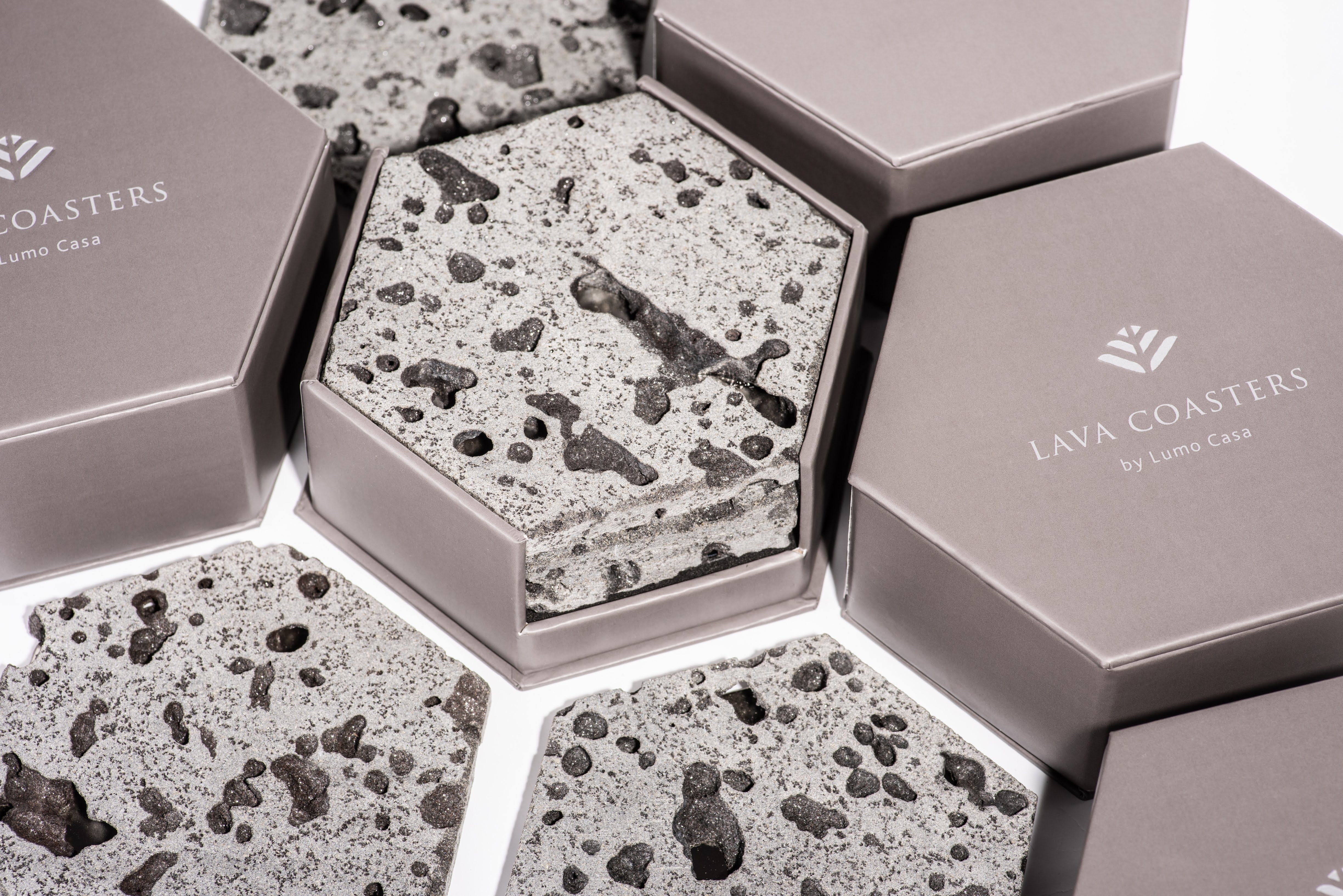 Lava Coasters - Lumo Casa