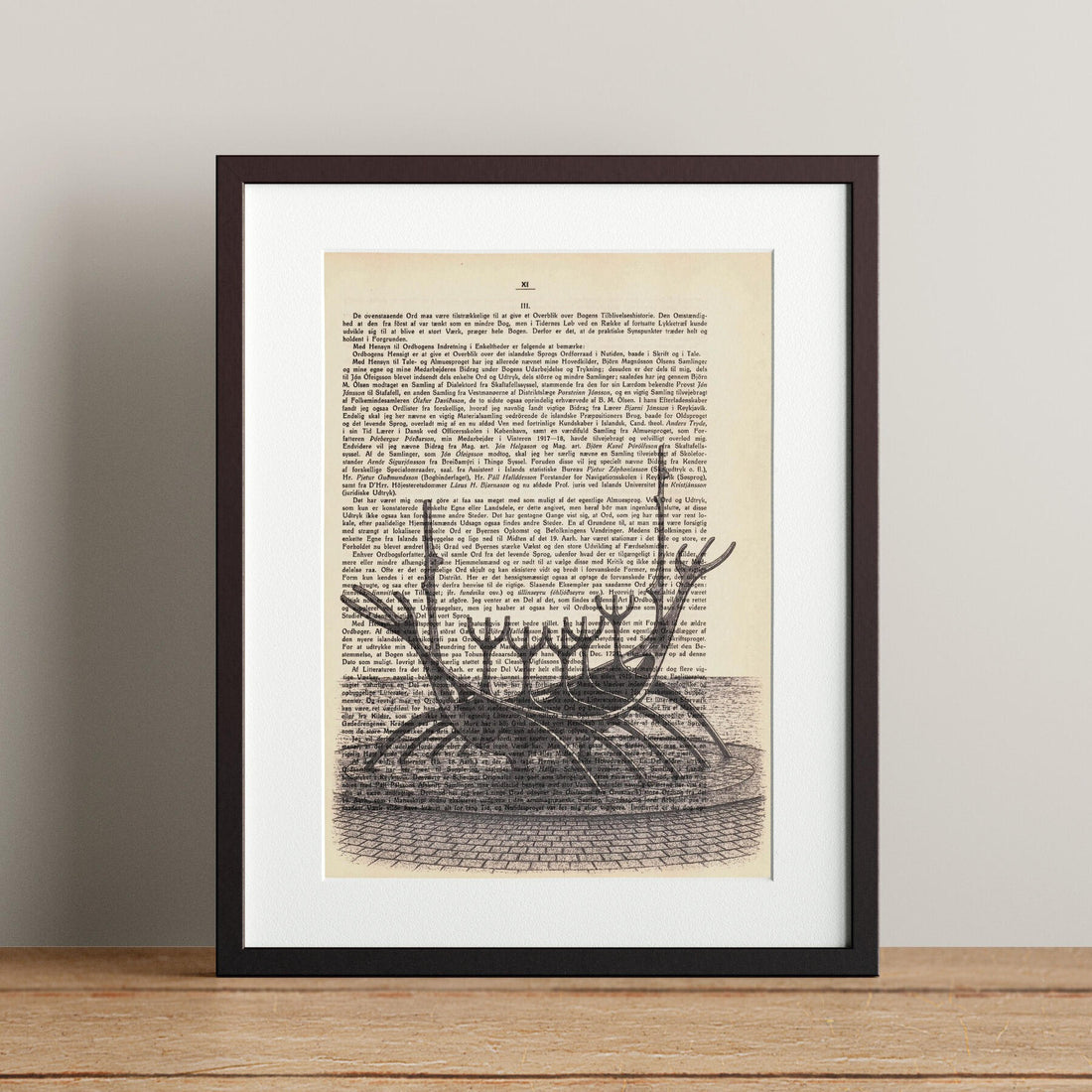 Vintage Book Art Prints - Fjordic