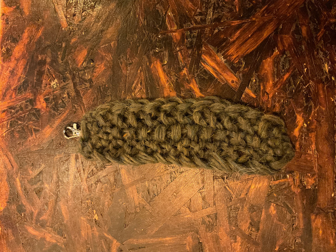 Handknitted Wool Keychain - Mamma Reykjavík
