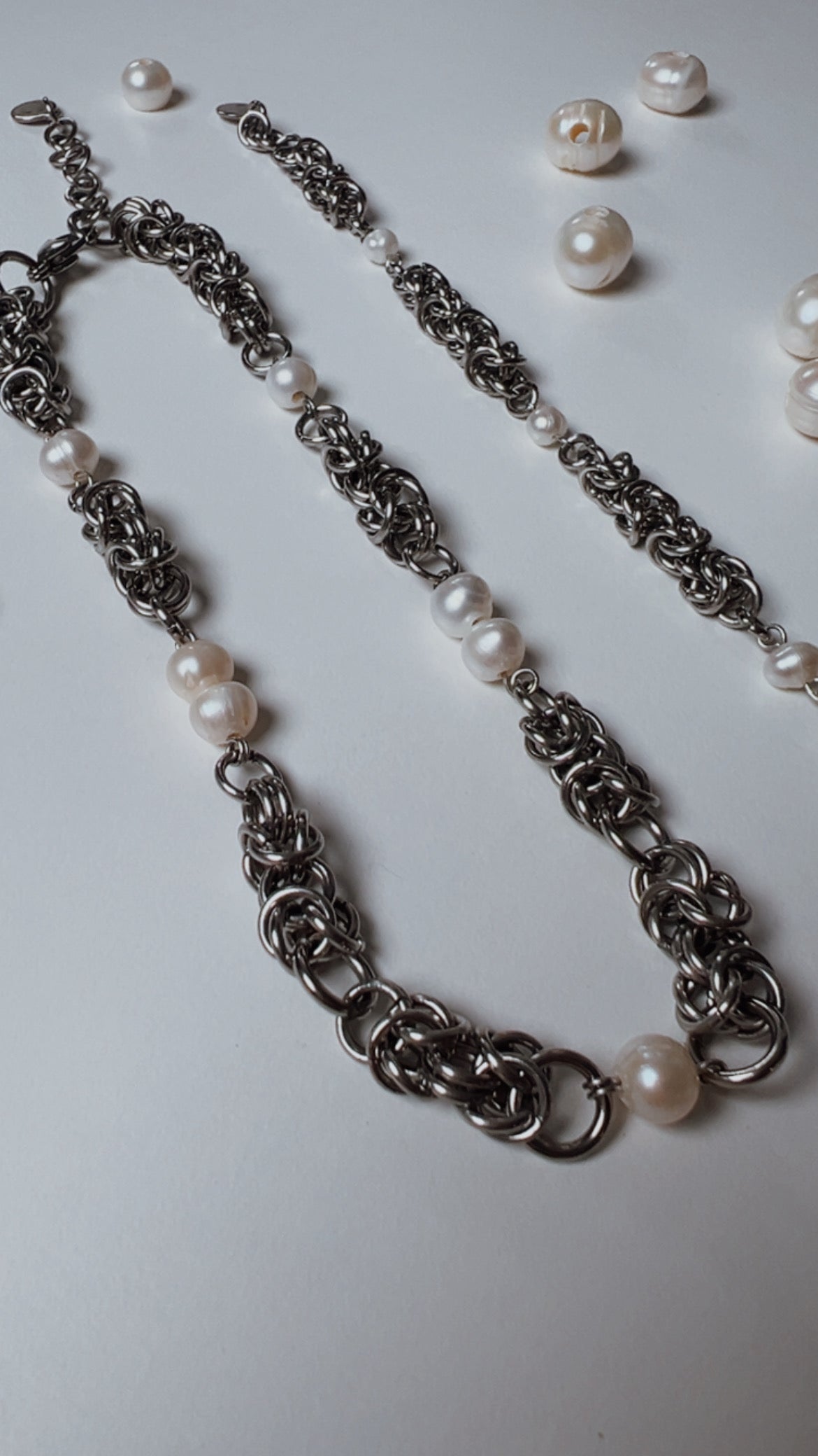 Moon Choker Necklace - Arctic Chain
