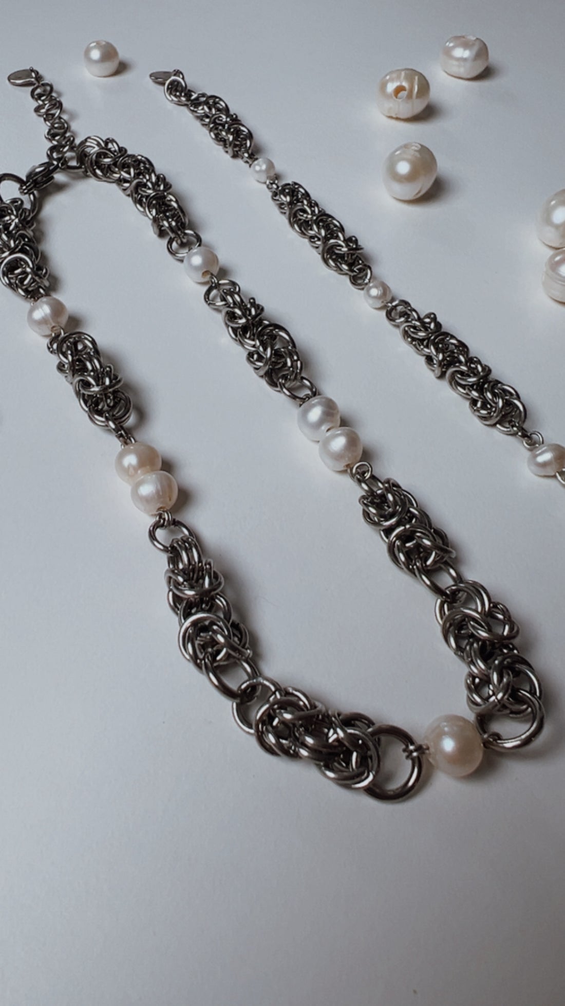 Moon Choker Necklace - Arctic Chain