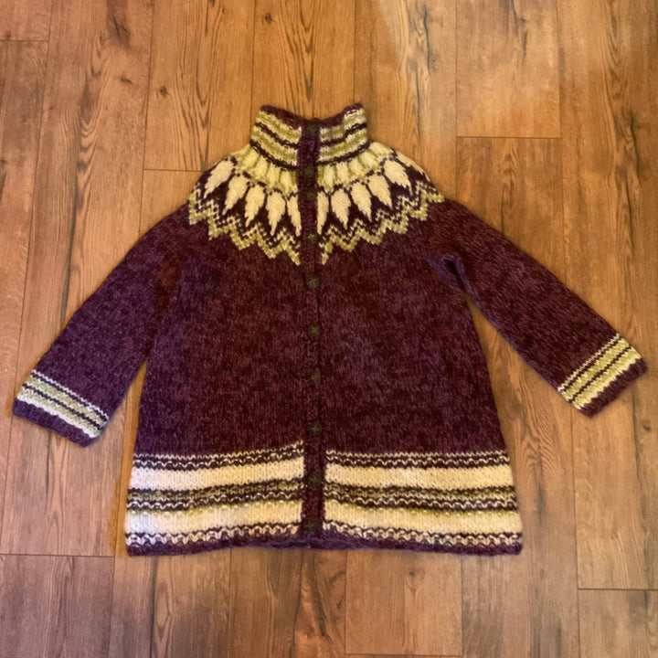 Lopapeysa Bottleneck Wool Sweater