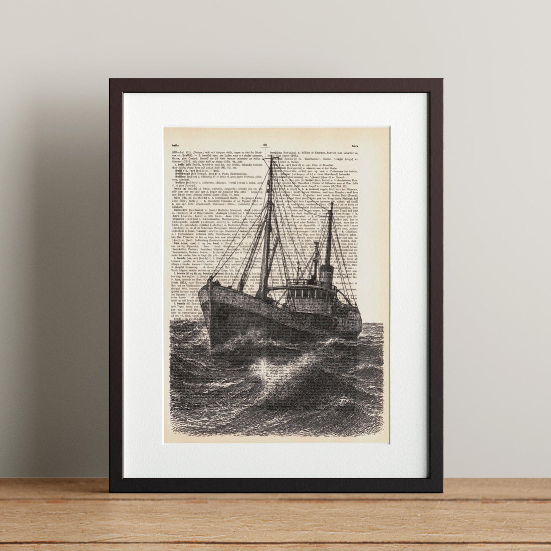 Vintage Book Art Prints - Fjordic