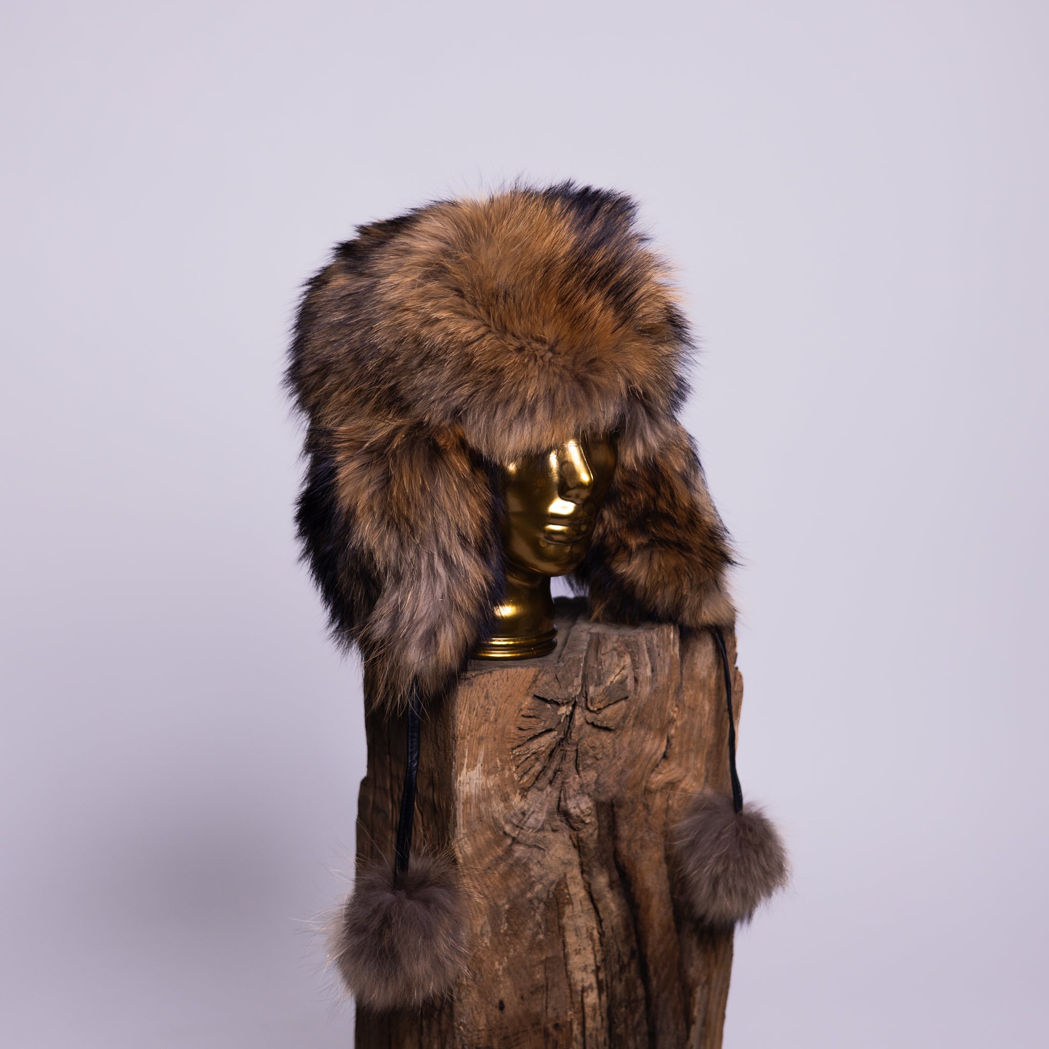 Raccoon Fur Hat Mamma Reykjavík