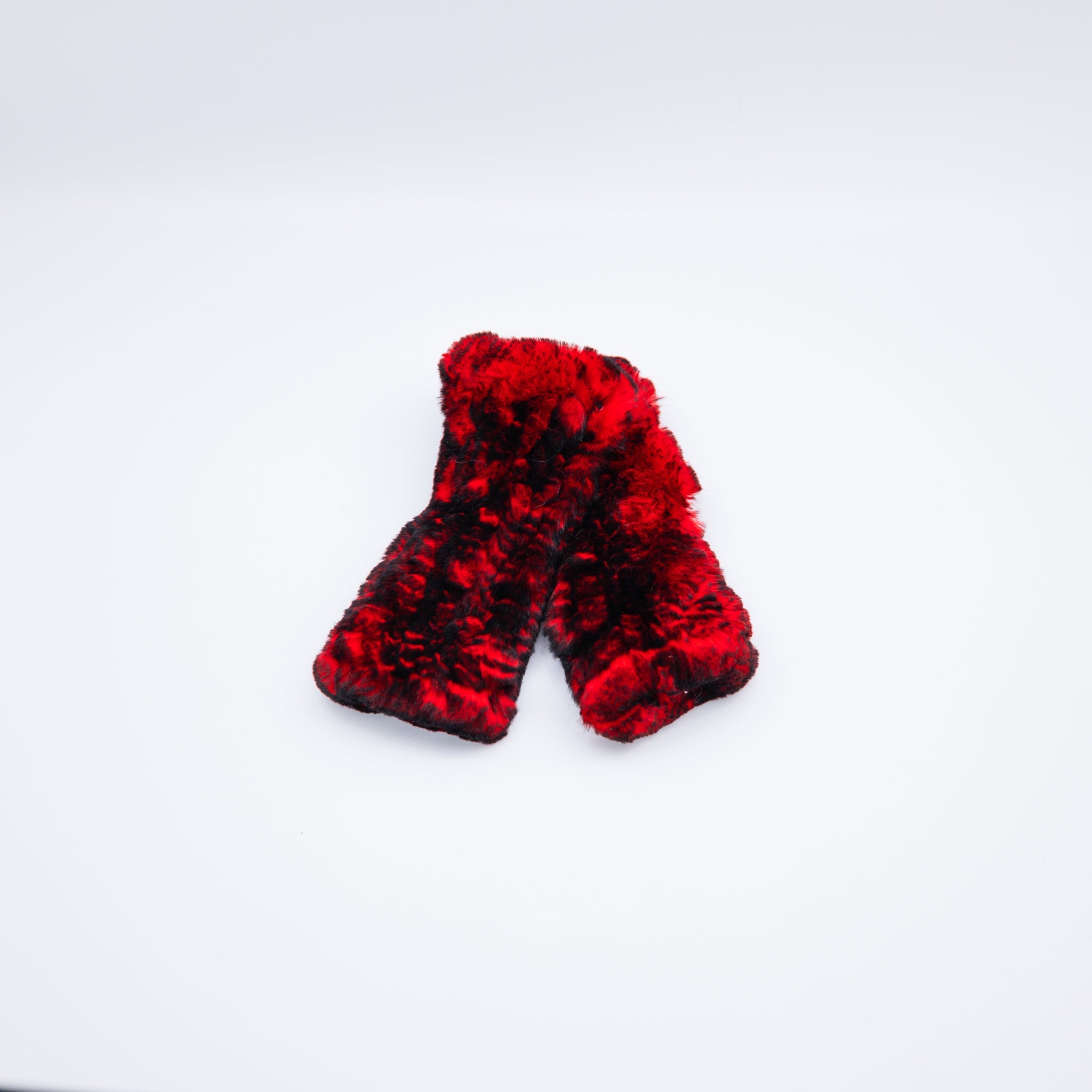 Rabbit Fingerless Gloves Handwarmers Mamma Reykjavík