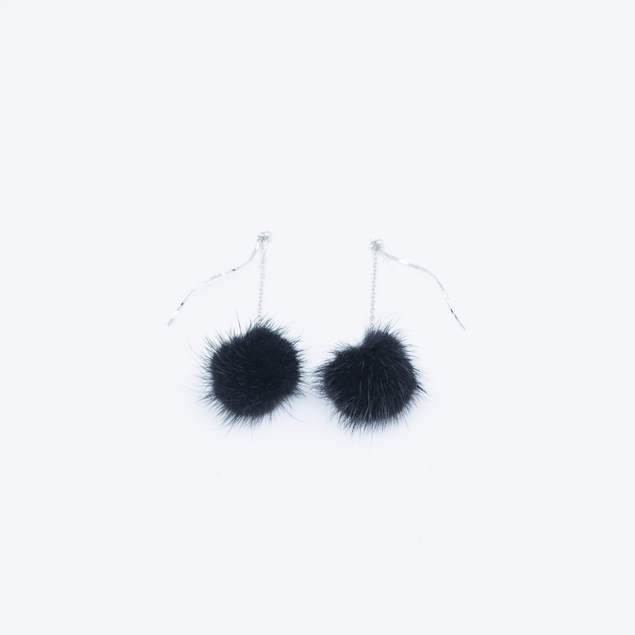 Mink Fur Earring