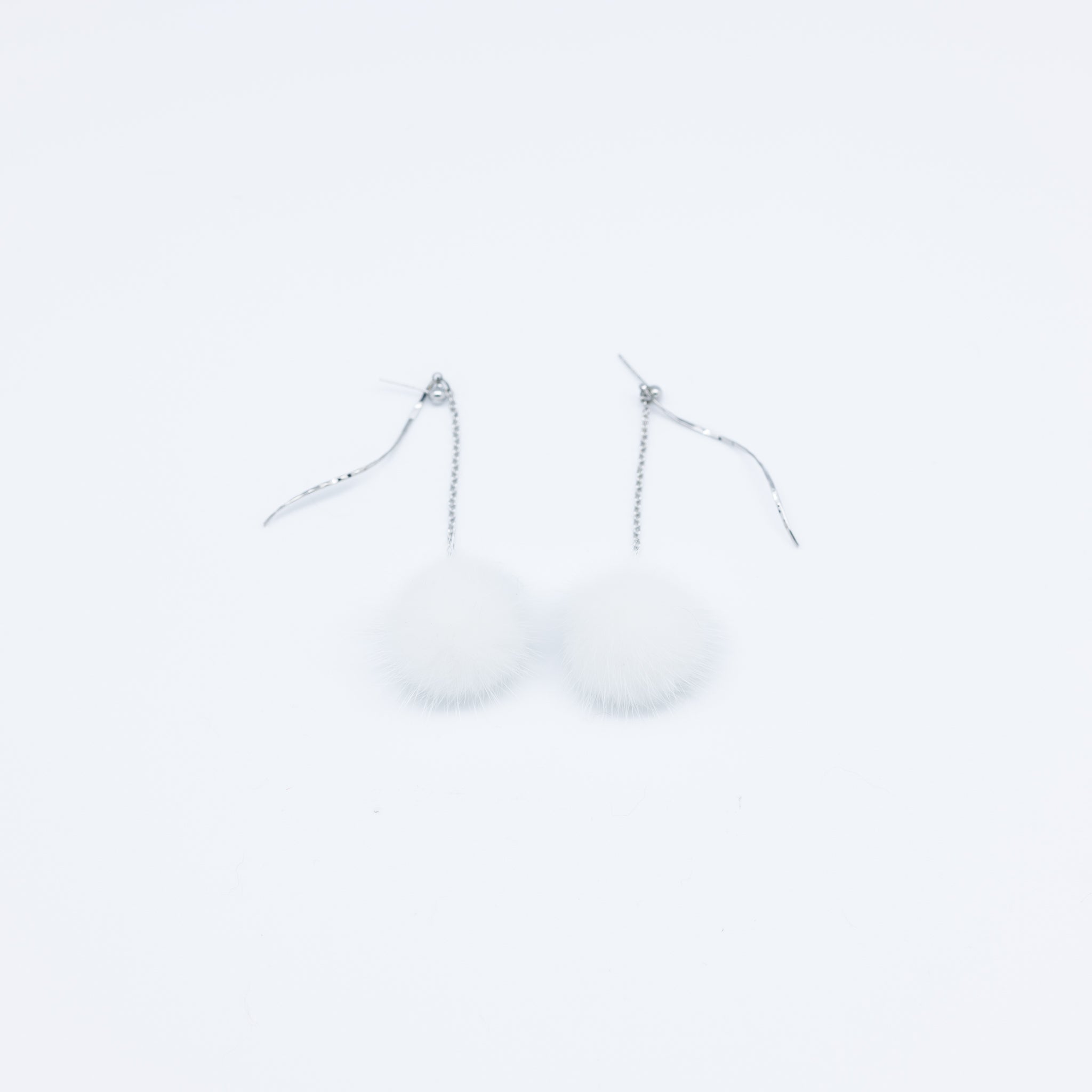 Mink Fur Earring