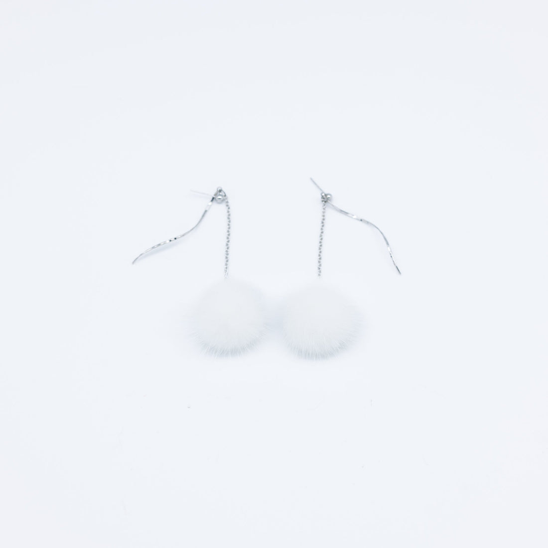 Mink Fur Earring