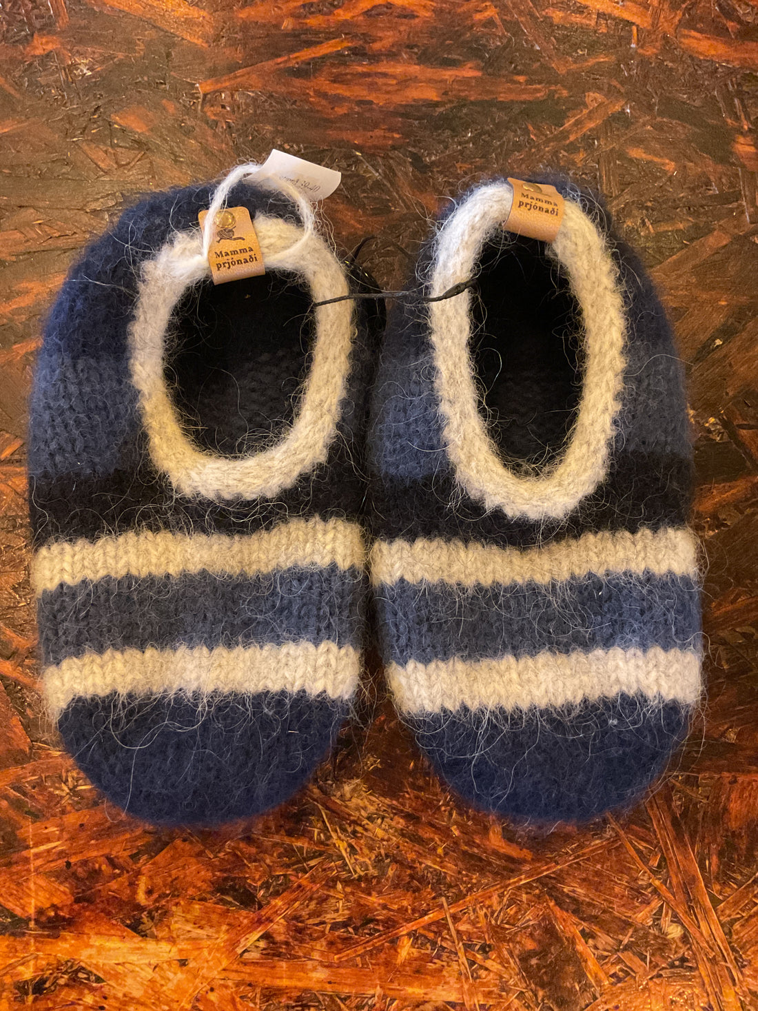 Handknitted Slippers - Icelandic Wool