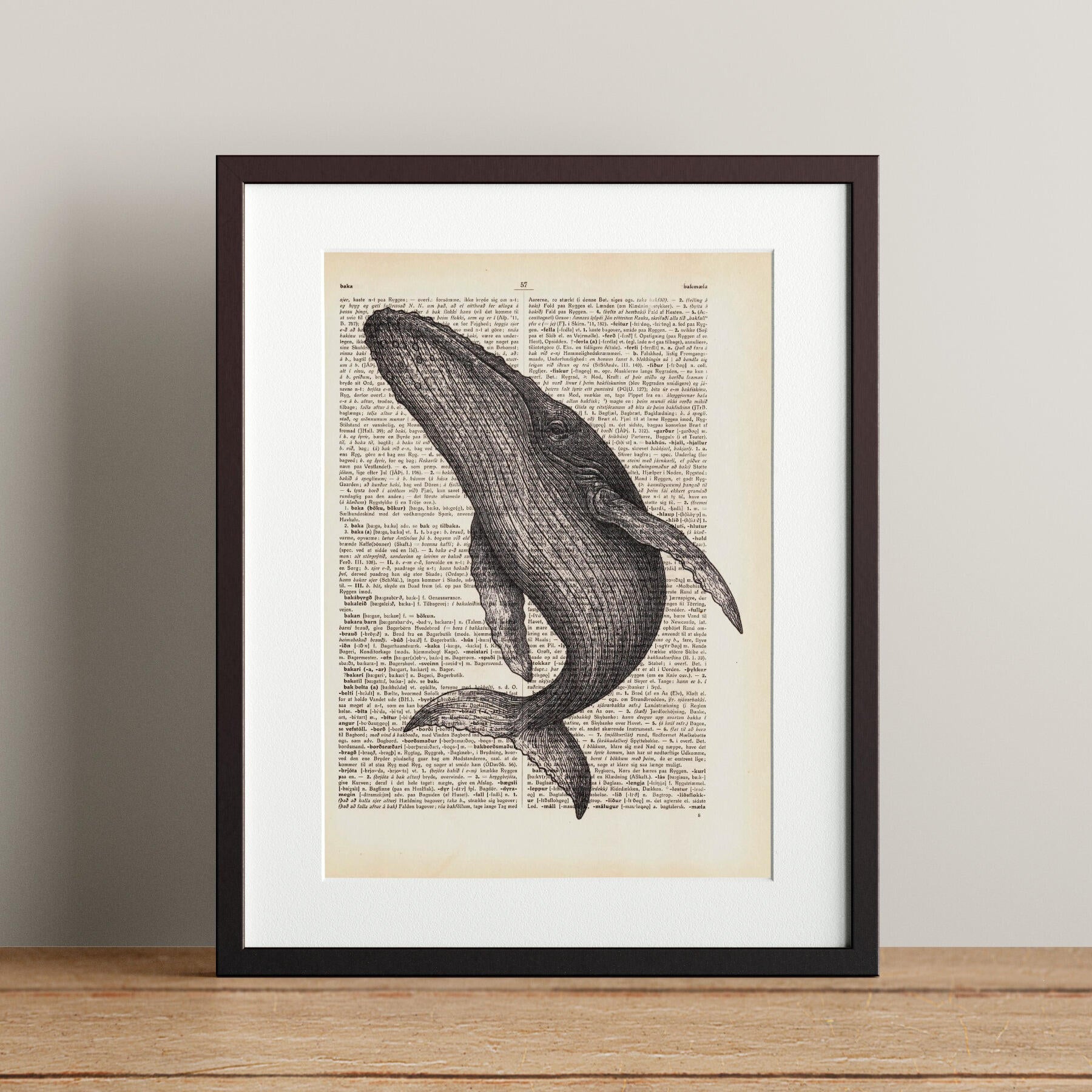 Vintage Book Art Prints - Fjordic