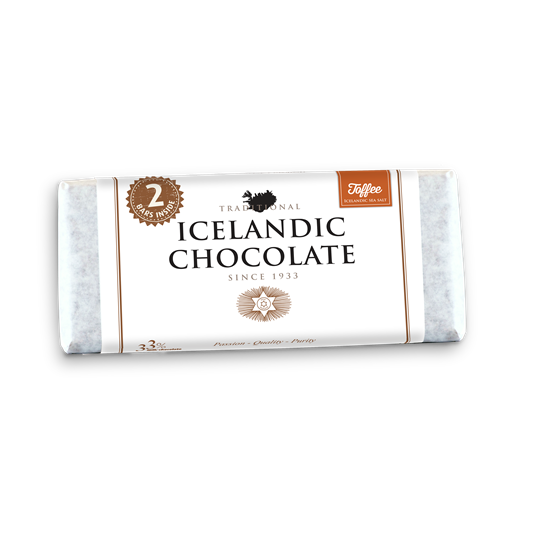 Toffee & Icelandic Sea Salt 33% Milk Chocolate - Nói Síríus