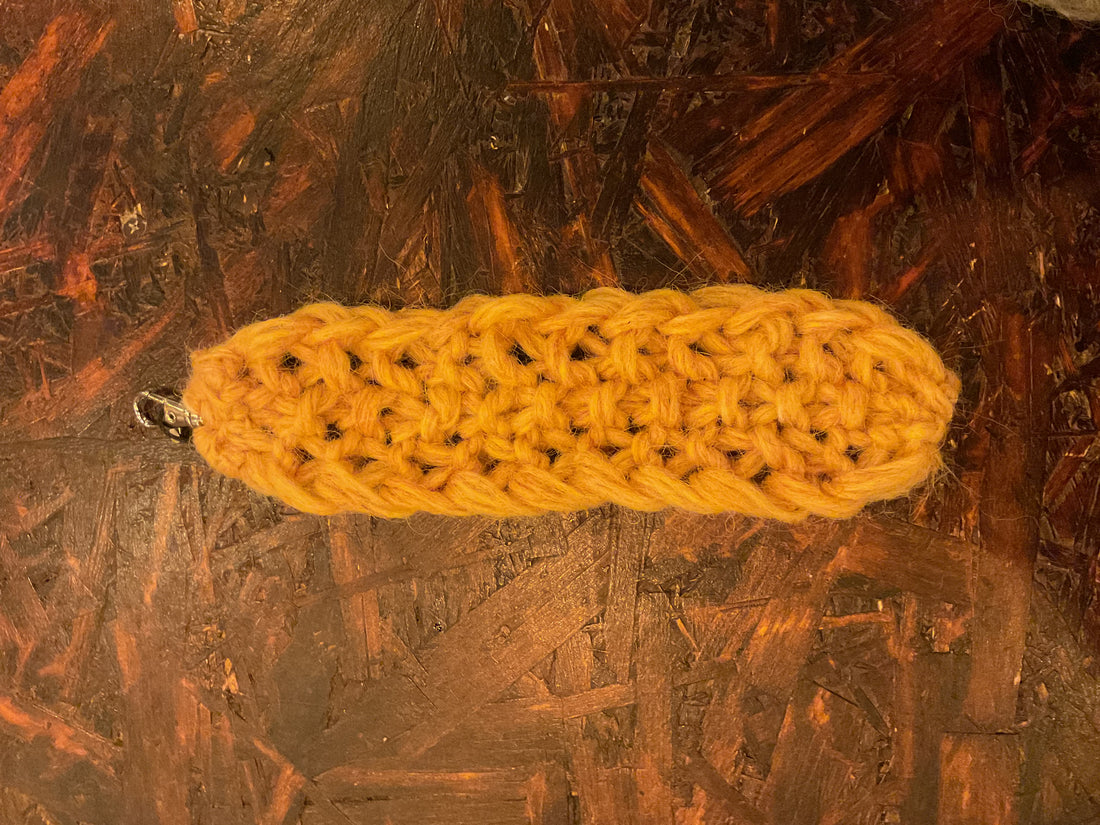 Handknitted Wool Keychain - Mamma Reykjavík