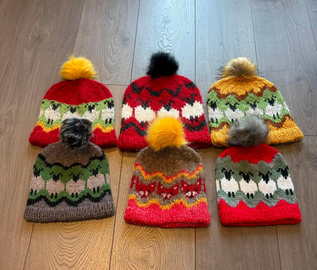 Handknitted Icelandic Wool Hat