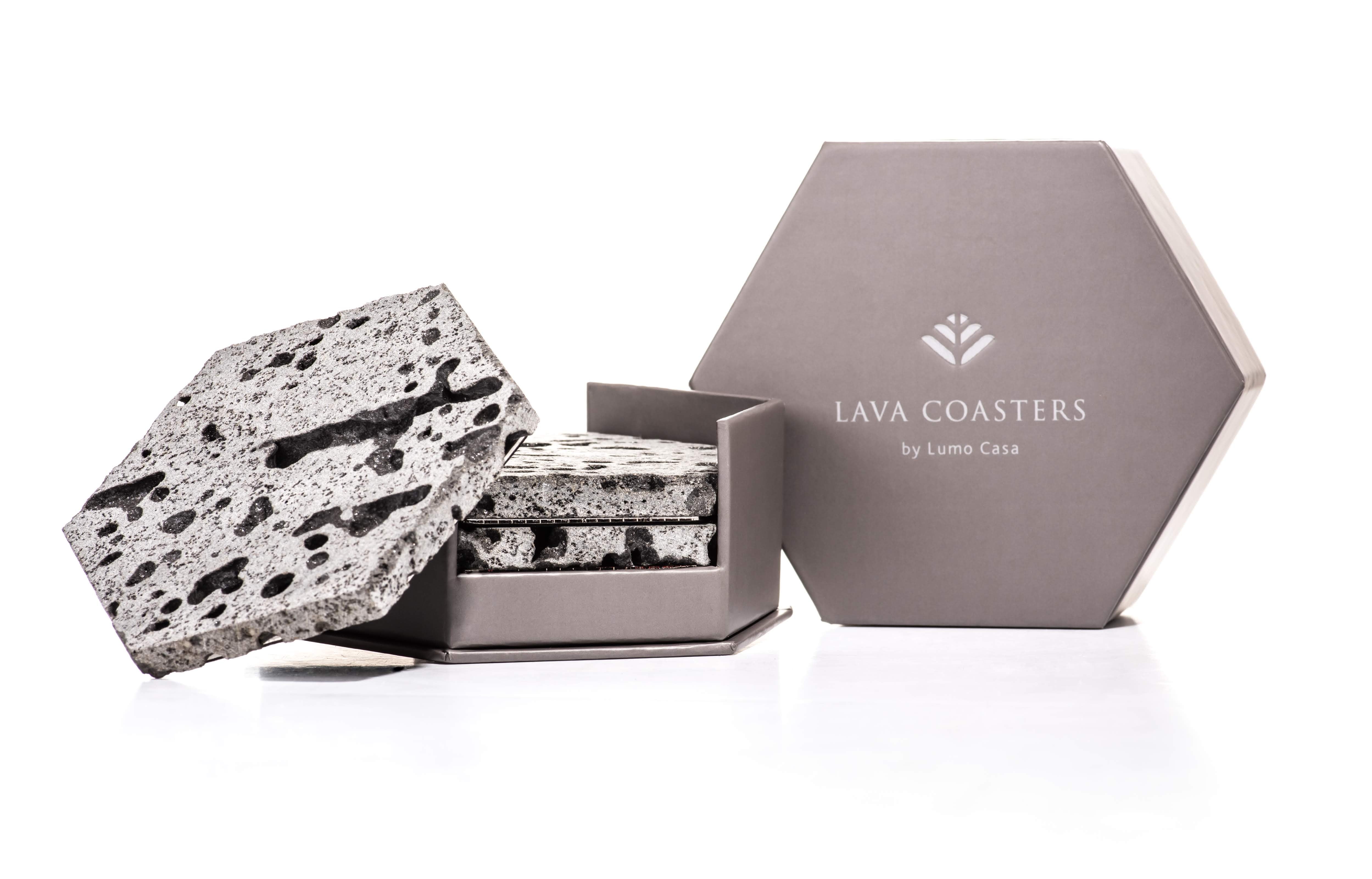 Lava Coasters - Lumo Casa