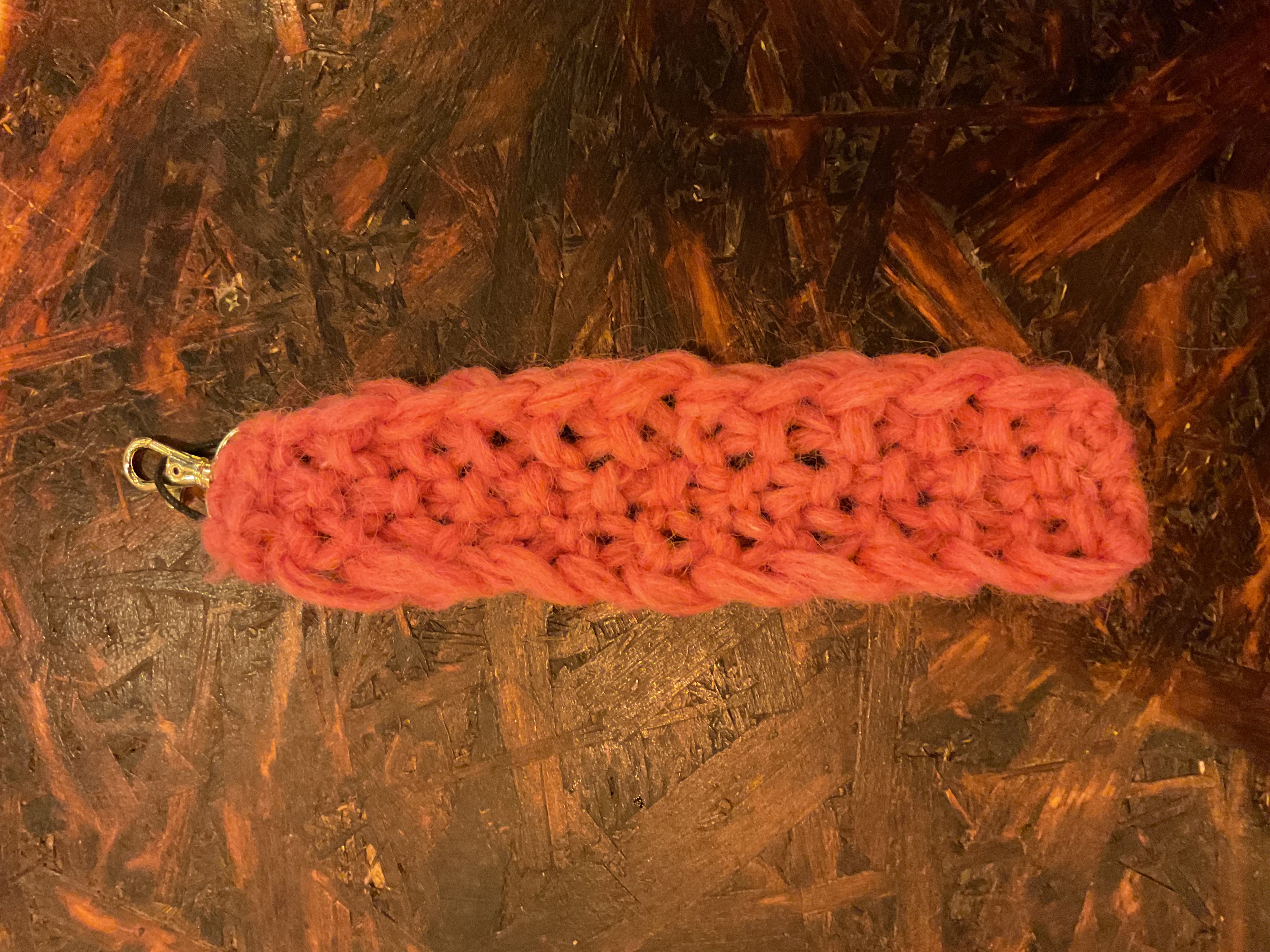 Handknitted Wool Keychain - Mamma Reykjavík