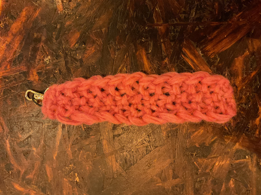 Handknitted Wool Keychain - Mamma Reykjavík