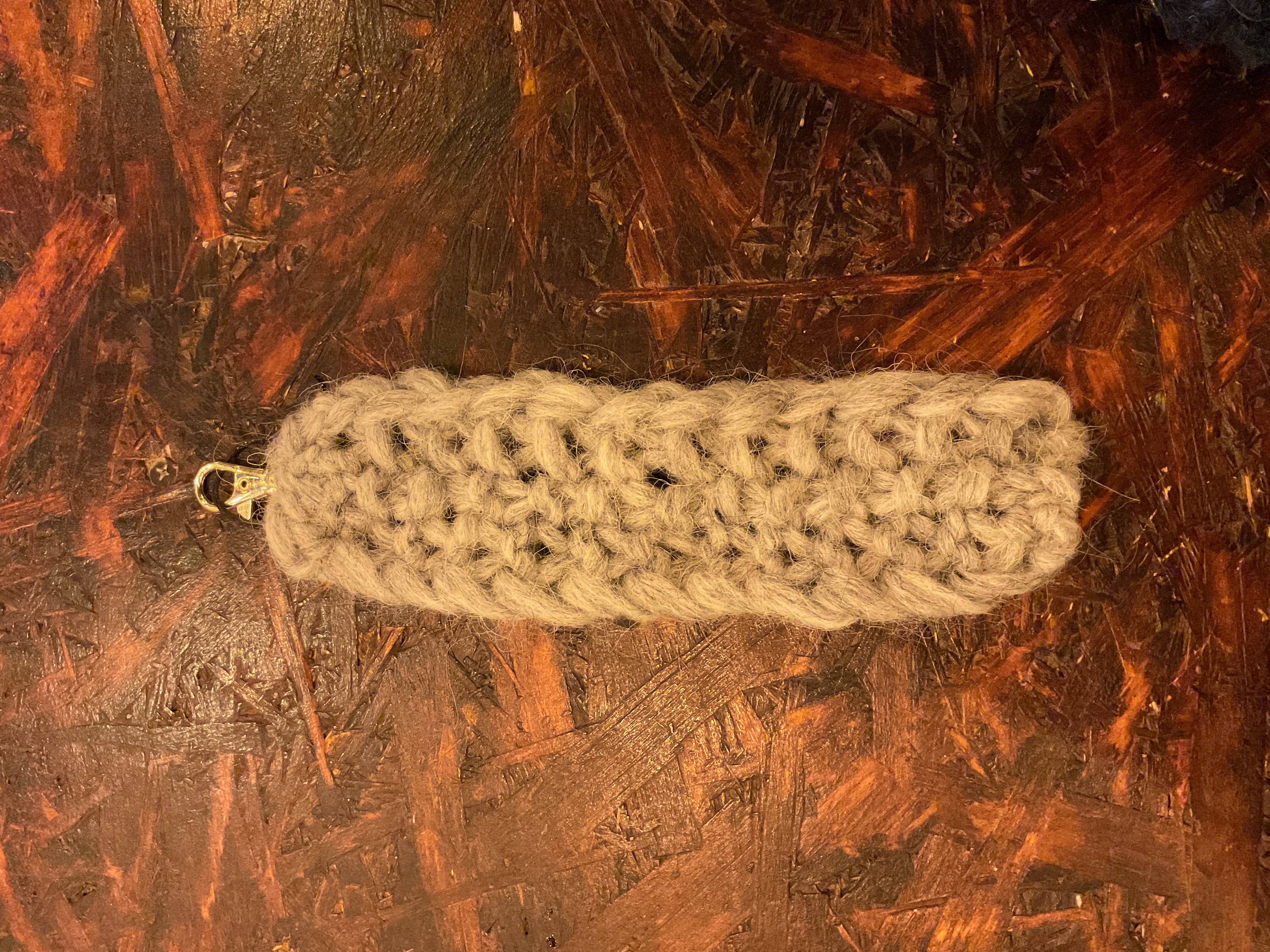 Handknitted Wool Keychain - Mamma Reykjavík