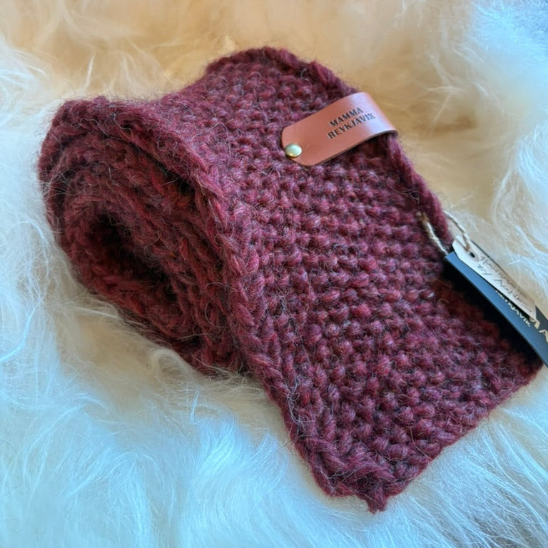 Wool Scarf Mamma Reykjavík