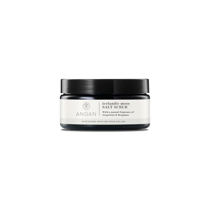Icelandic Moss Salt Scrub 300g - Angan Skincare