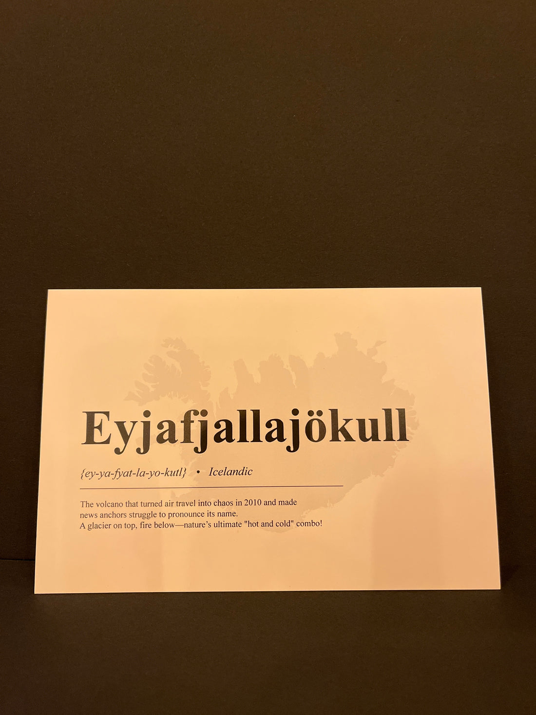 Postcard A6 Þetta Reddast - Jan Němeček Design