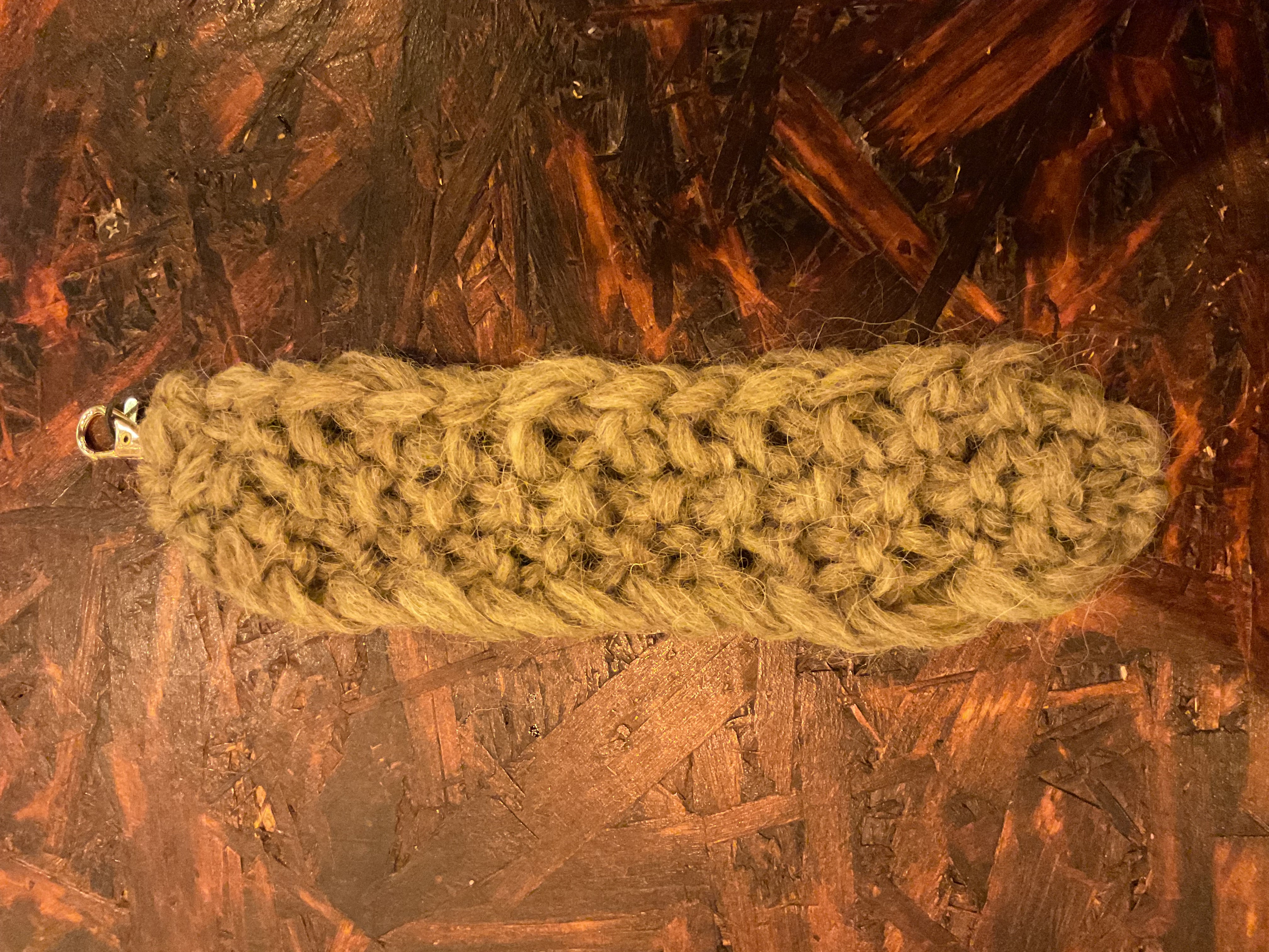 Handknitted Wool Keychain - Mamma Reykjavík