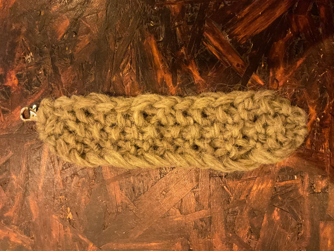 Handknitted Wool Keychain - Mamma Reykjavík