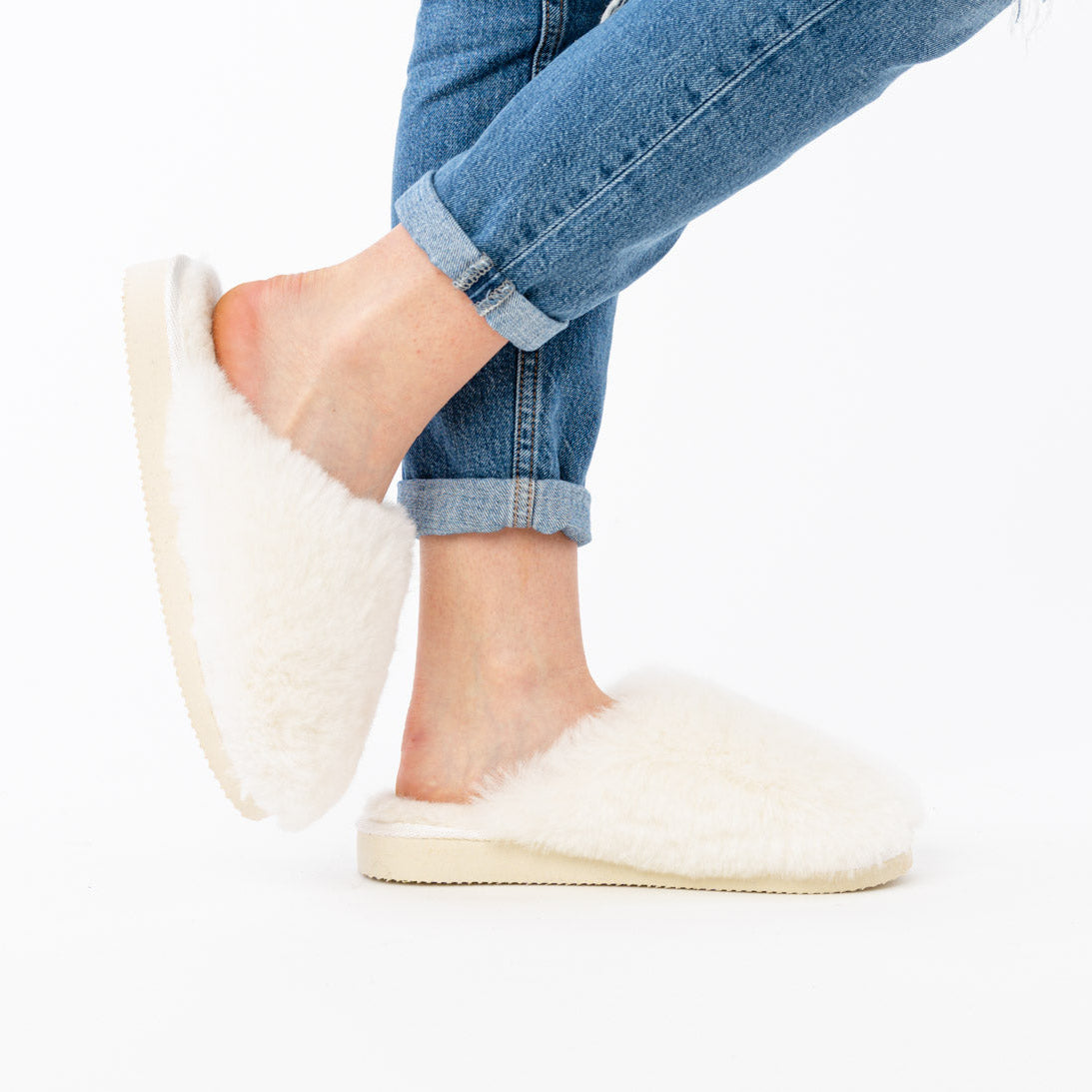 Mjöll - Soft Wool Slippers - Mamma Reykjavík