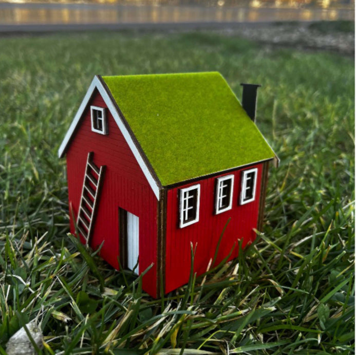 Handmade Wooden Turf House Iceland - The Lonely House Design