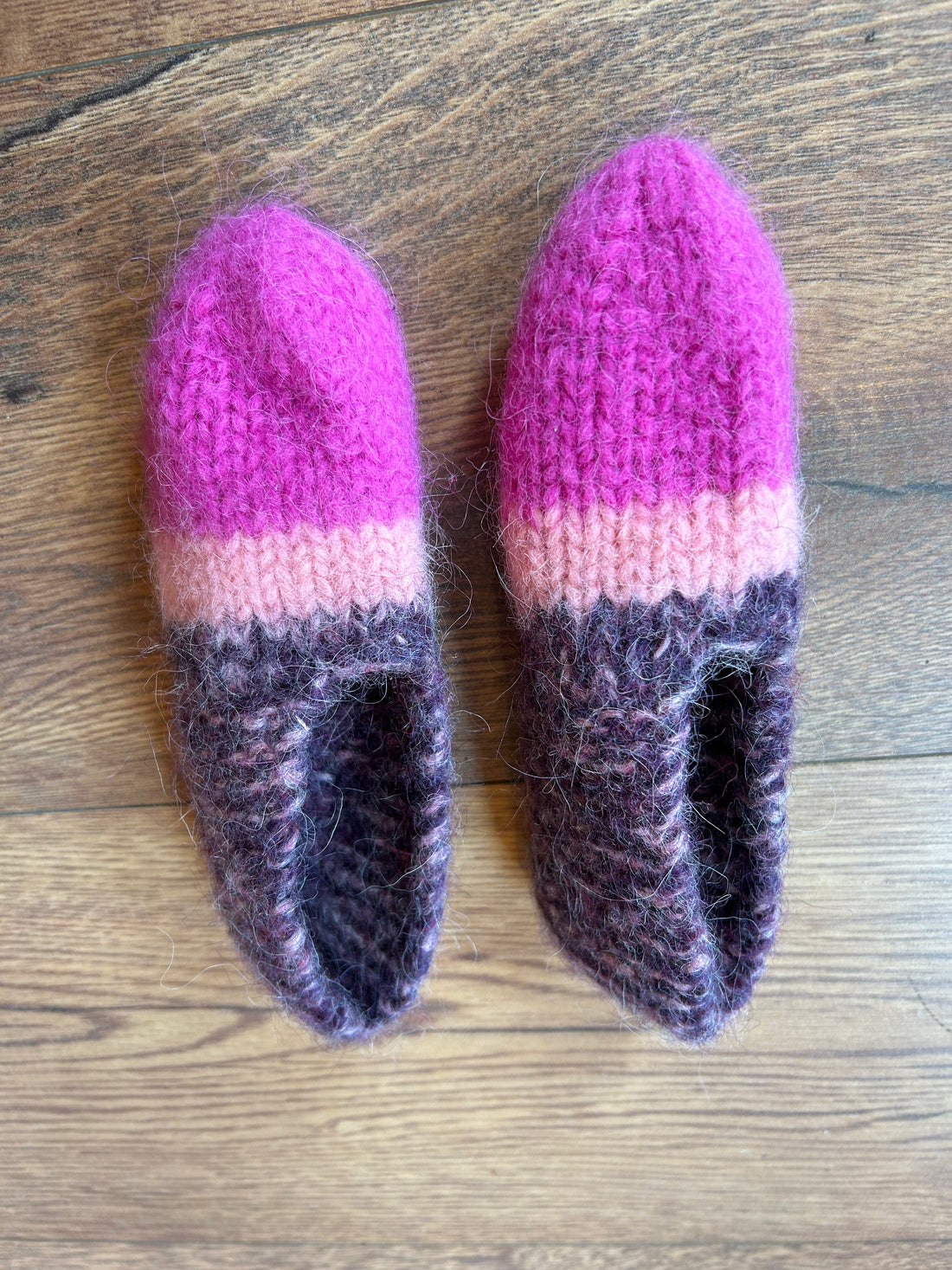 Handknitted Slippers - Icelandic Wool