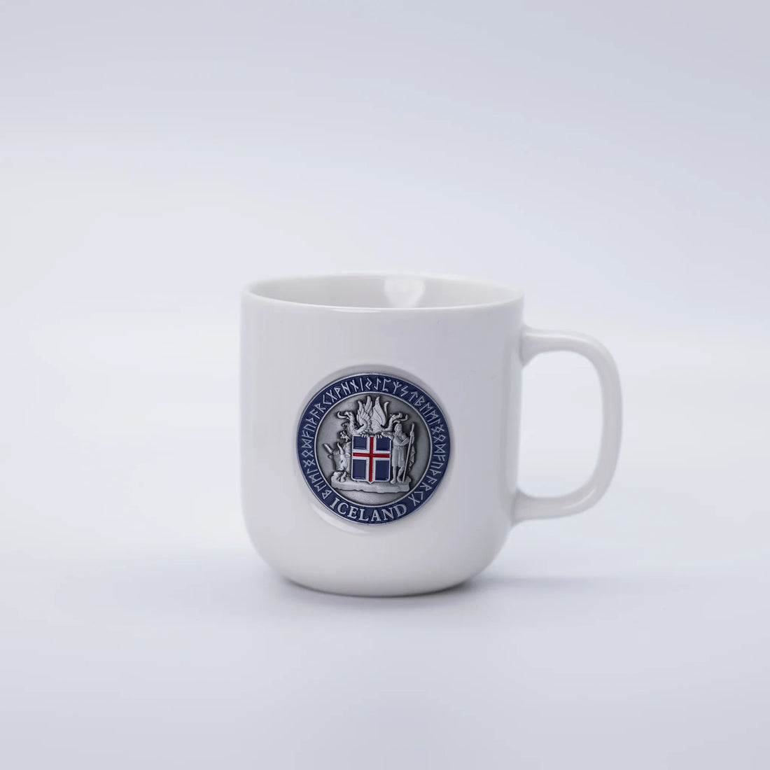 White Porcelain Mug - Minjagripir.is