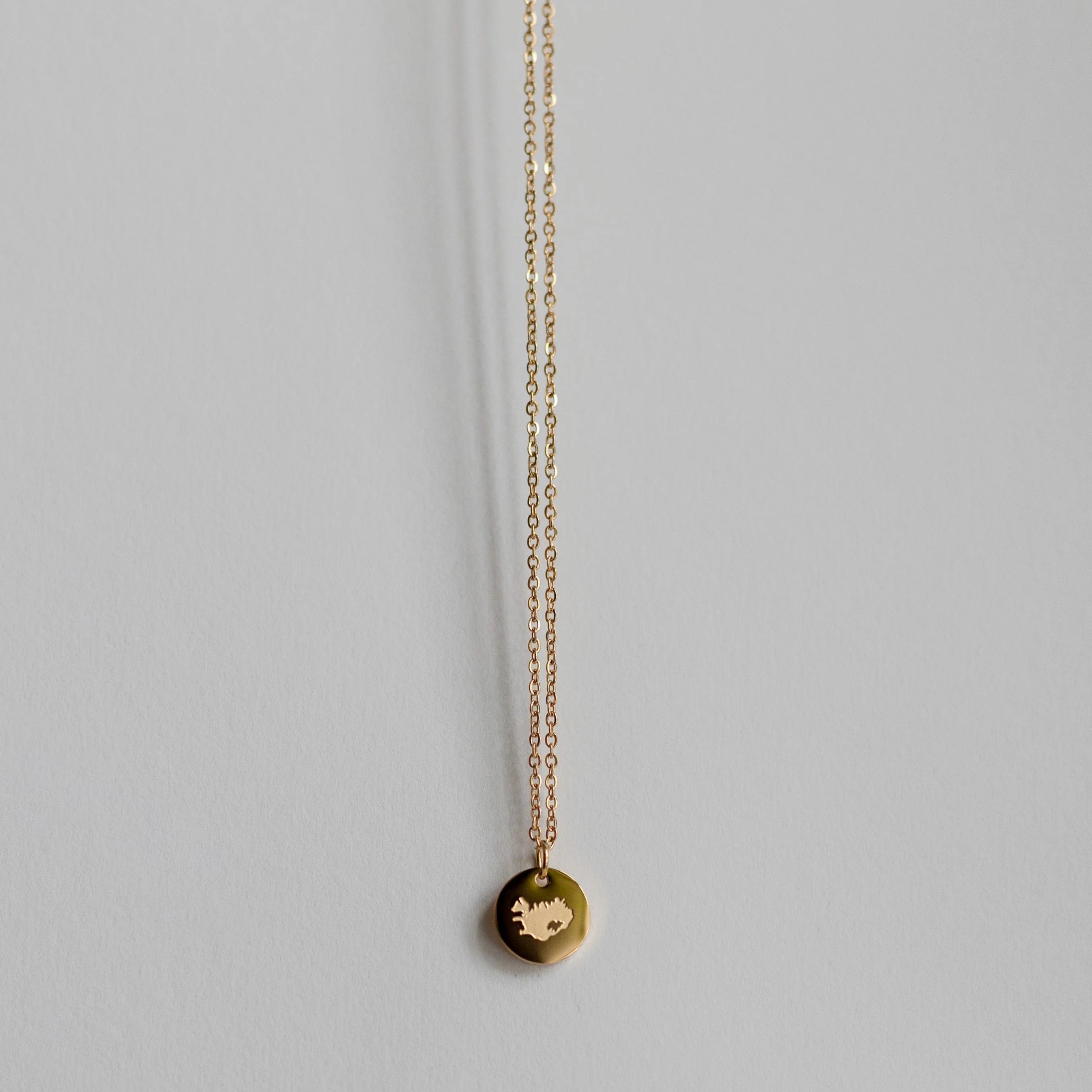 Round Iceland 12mm Necklace- 24 Iceland
