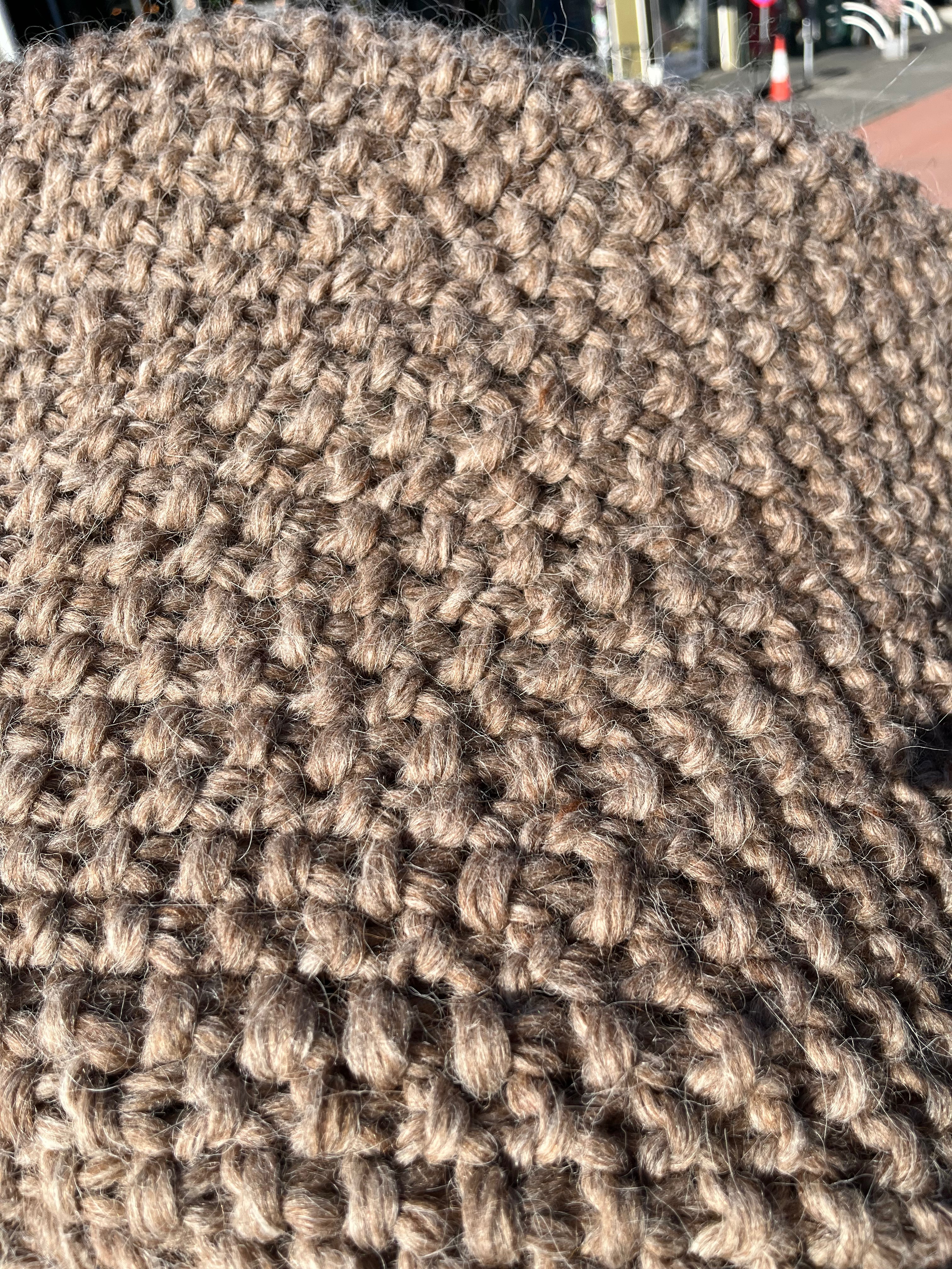 Wool Blanket Mamma Reykjavík Handmade With Love