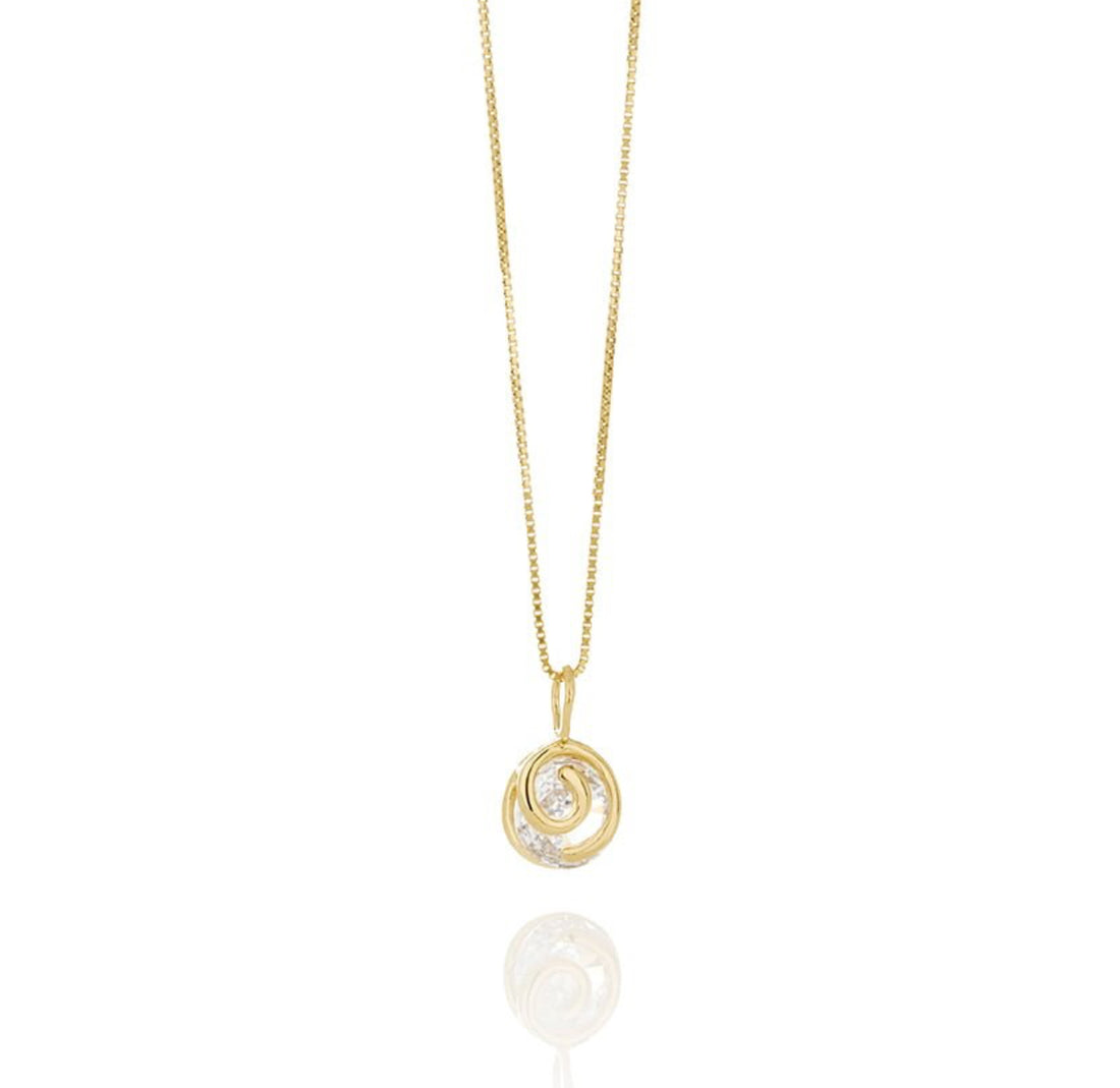 SIGN Necklace Straumur with Cubic Zirconia small