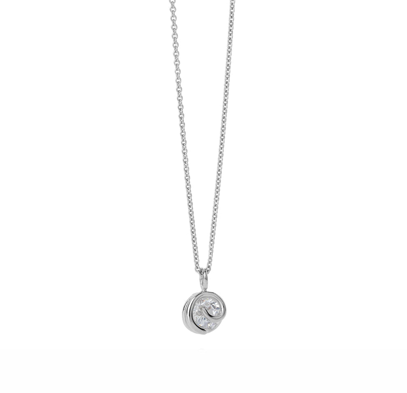 SIGN Necklace Straumur with Cubic Zirconia Large