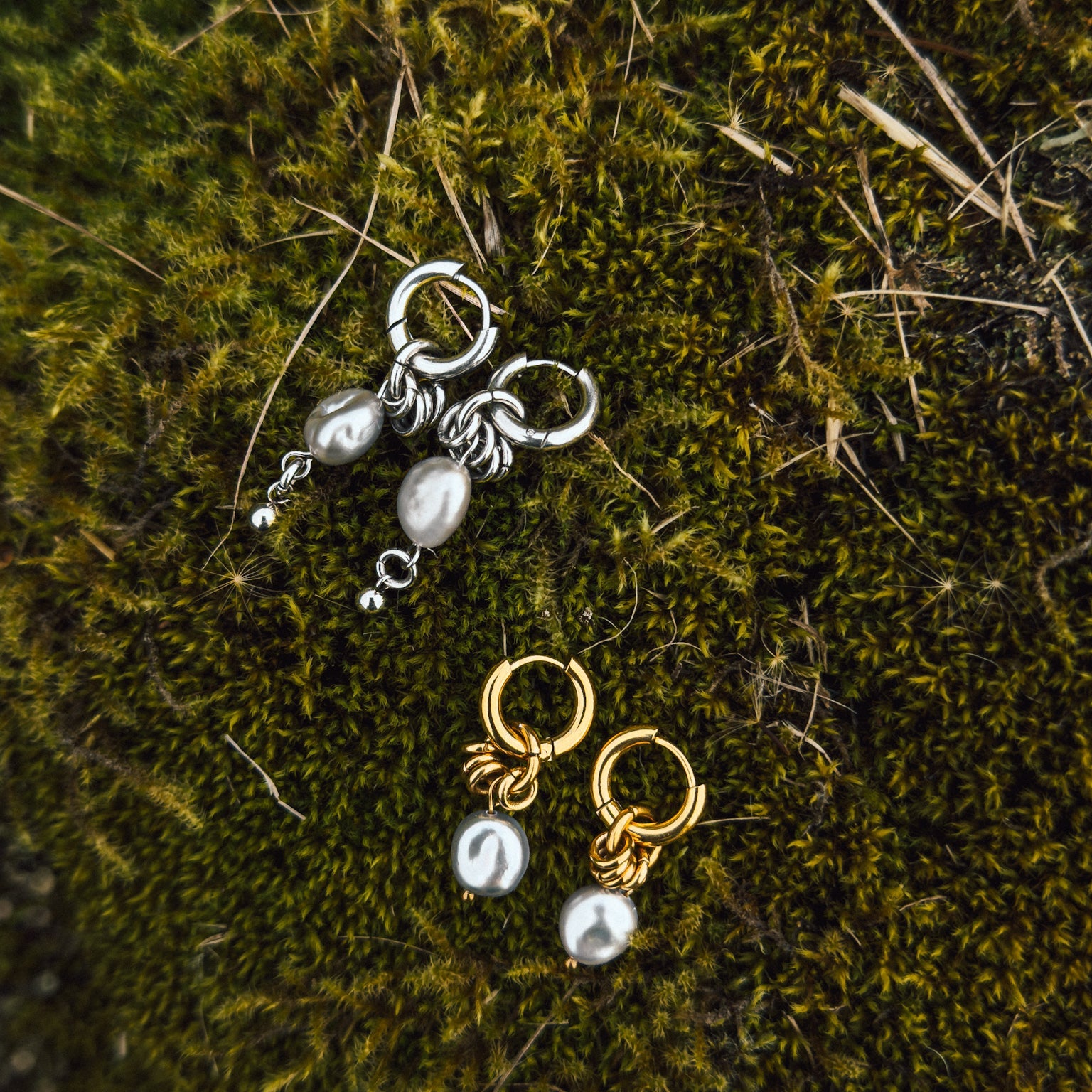 Morgun Frost Small Earrings - Arctic Chain