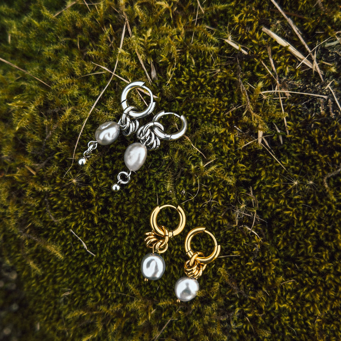 Morgun Frost Small Earrings - Arctic Chain