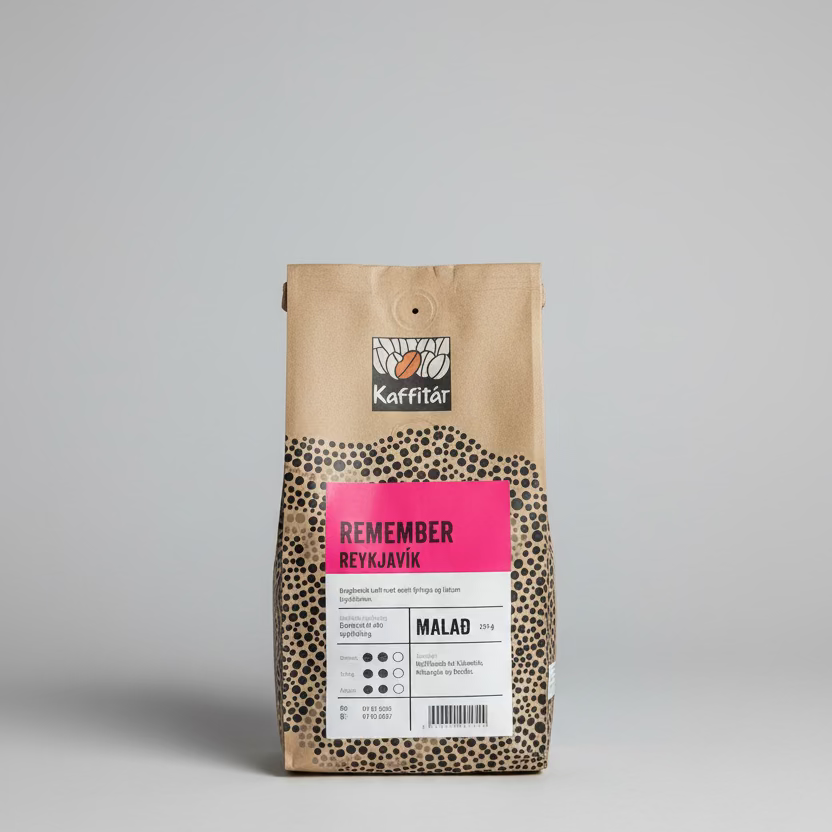 Kaffitár Remember Reykjavík Coffee