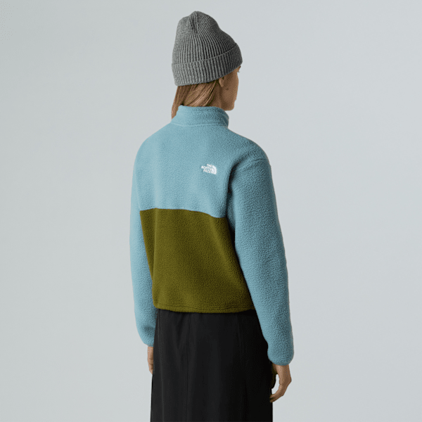 Yumiori Fleece 1/4 Zip Khaki Blue - The North Face