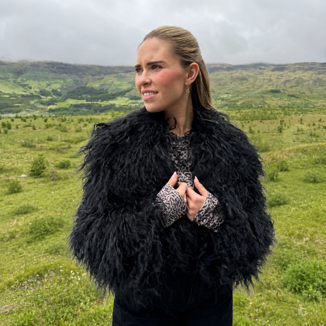 Lamb Fur Jacket - Mamma Reykjavik