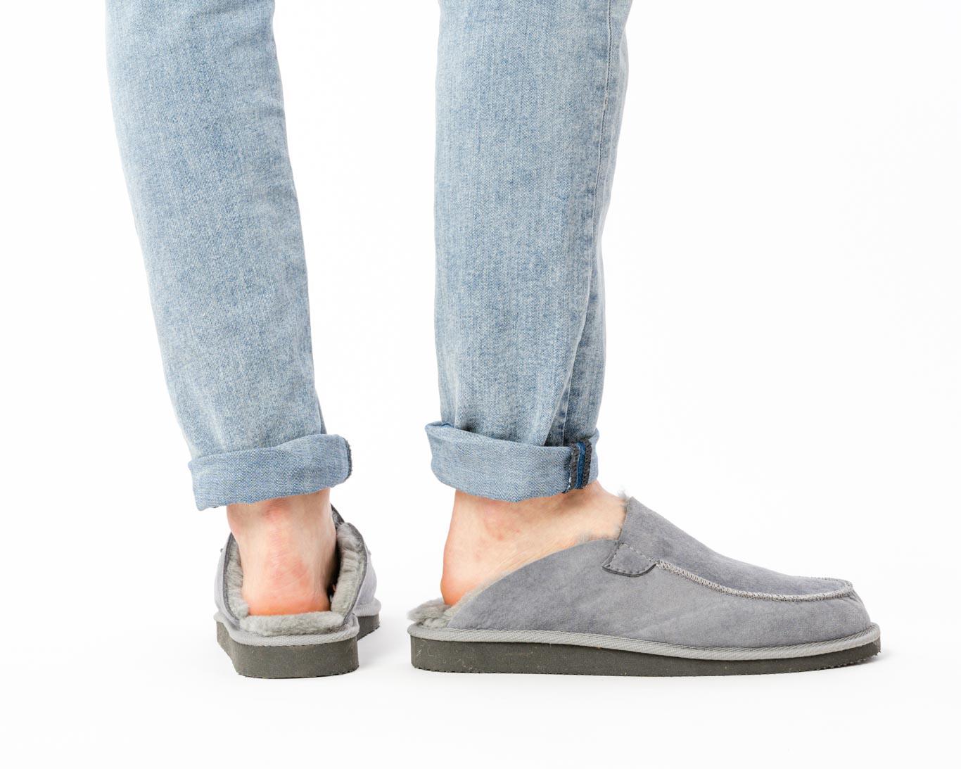 Jökull - Sheepskin Moccasin Slippers - Mamma Reykjavík